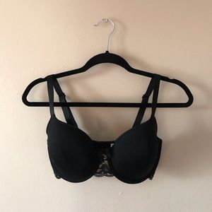 Wacoal All Dressed Up Lace T-Shirt Bra Black/Nude